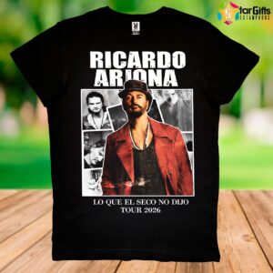 POLERA MC  -  RICARDO ARJONA "LO QUE EL SECO NO DIJO – LA GIRA
