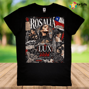 Polera Rosalía LUX Tour 2026 Unisex