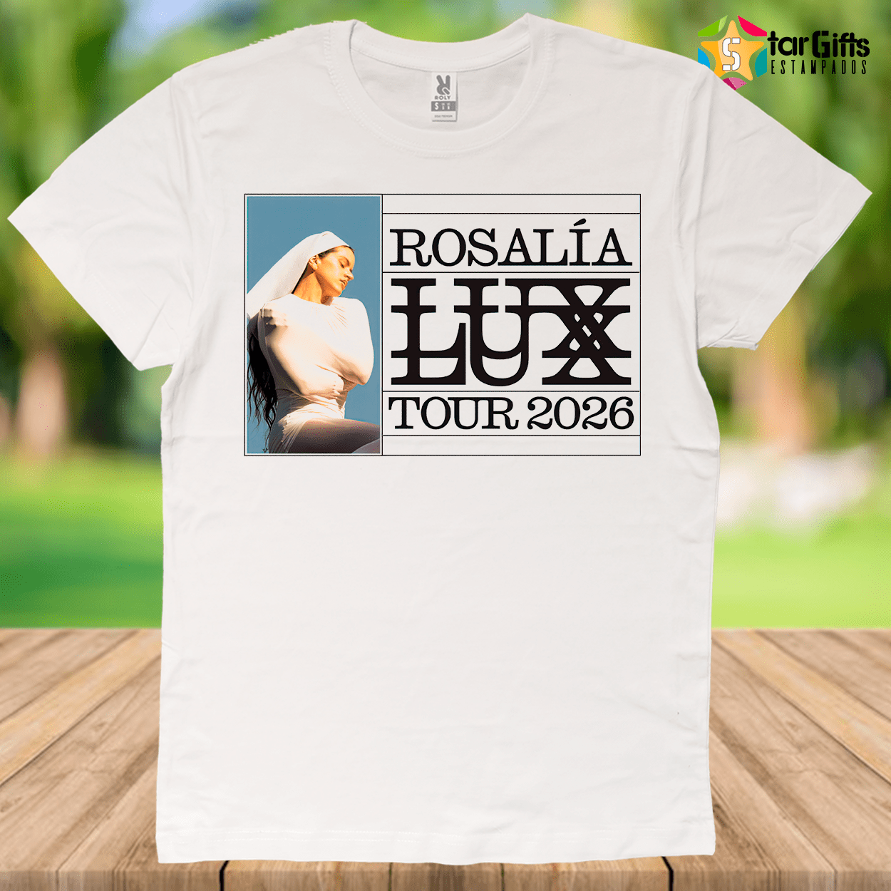 Polera Rosalía LUX Tour 2026 Unisex