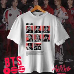 Polera BTS ARIRANG Chile 2026-Diseño4