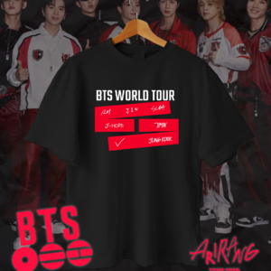 Polera BTS ARIRANG Chile 2026-Diseño24